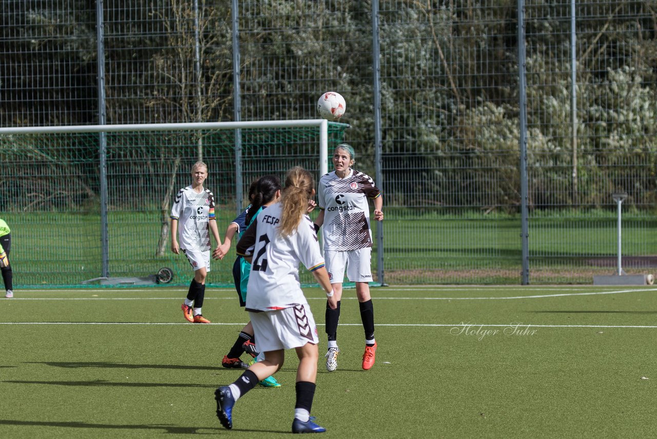 Bild 354 - B-Juniorinnen Wedel - St. Pauli : Ergebnis: 1:2